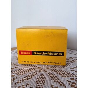 Vintage Kodak Ready Mounts 135 Slide Mounts Box ~68 Count B205